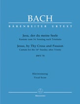 Cantata No. 78-Jesu Der du Meine-Vo Sc Vocal Score cover